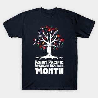 aapi month gift :Asian Pacific American Heritage Month T-Shirt